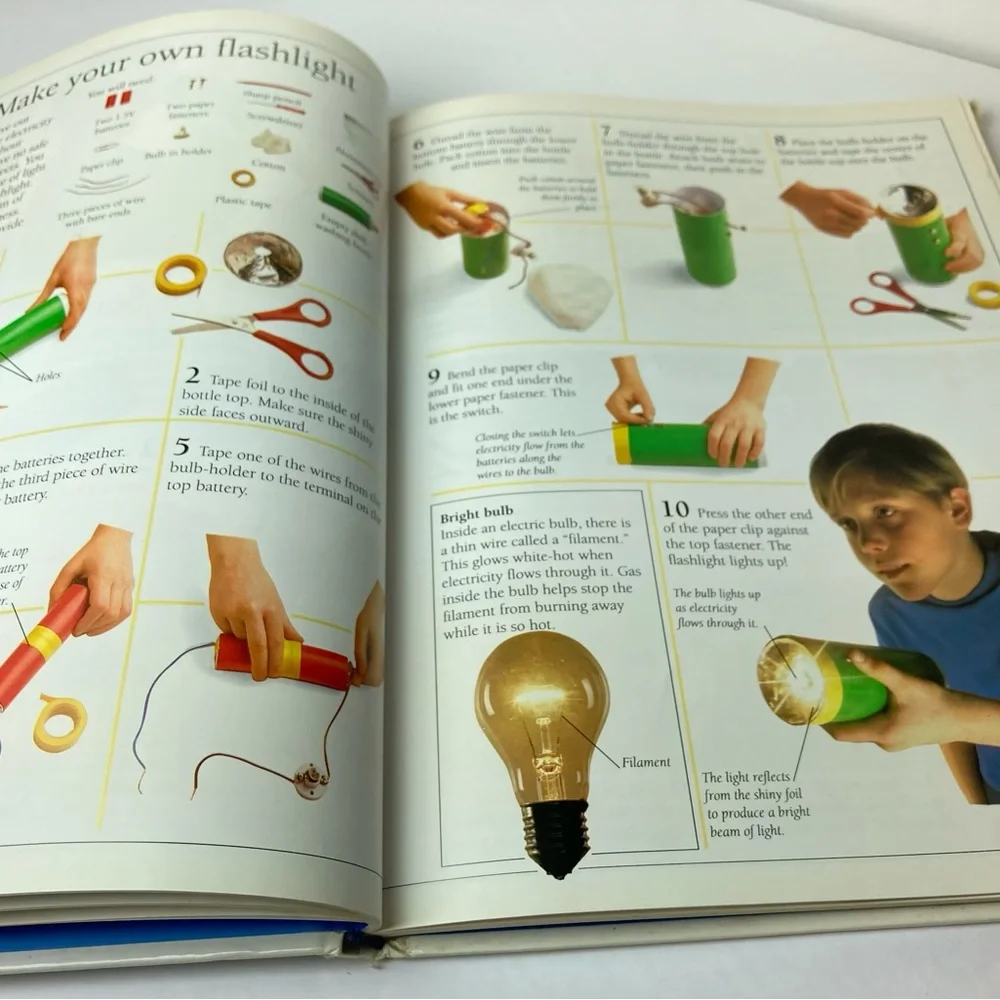 101 Great Science Experiments by Neil Ardley - Colorful Illustrated Book